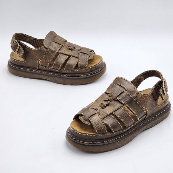 Route 66 Vintage Y2K Fisherman Platform Sandals Size 8 - Picture 1 of 9
